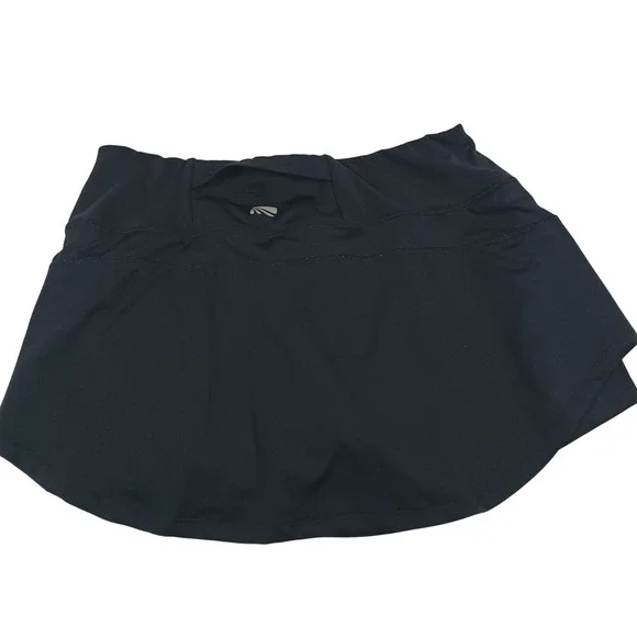 Marika Black Athletic Skort Activewear Skirt Large‎ Women's Running Tennis