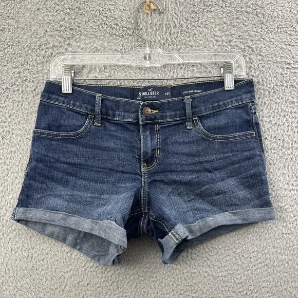 Y2K Hollister Low Rise Mid Shorts 3.5