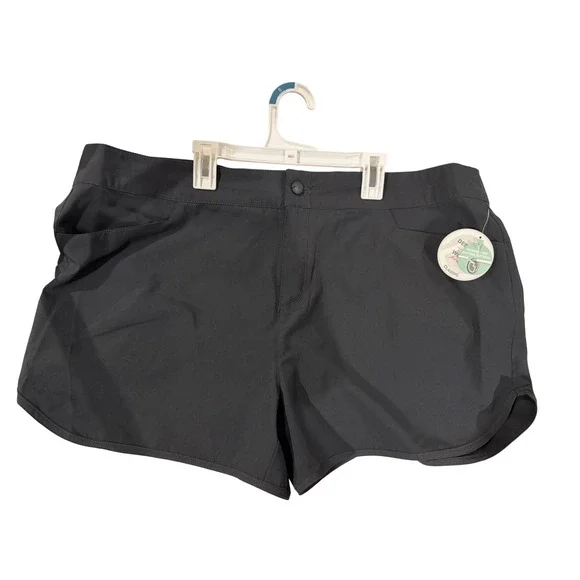 Magellan Outdoors Pro Angler Technical Shorty XXL Caviar Heather Black Fishing