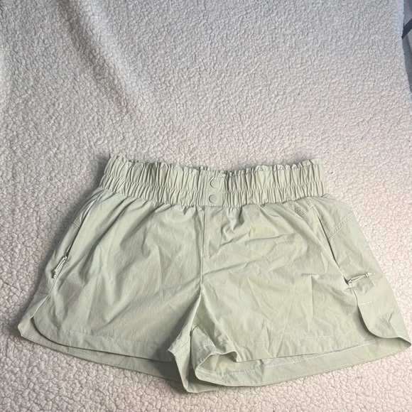 Avalanche Women's Mint Green Athletic Shorts