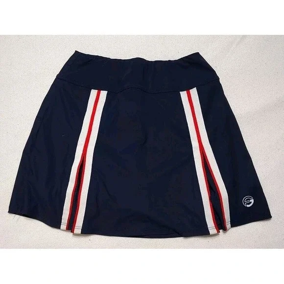WOMEN'S FORAY GOLF SKORT Dark BLUE W/Stripes SIZE Xtra SMALL Made‎ in USA W