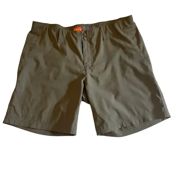 Merrell Opti Wick Shorts Olive Green Size 6 UPF 50+