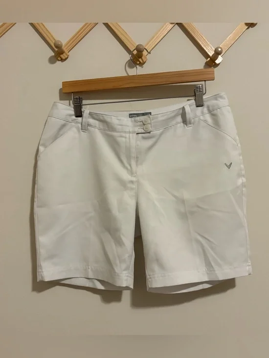 Callaway Women's White Golf Shorts size 10