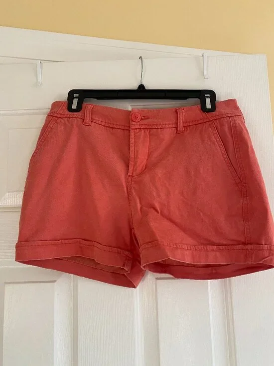 LIVERPOOL casual coral cargo shorts 3-1/2
