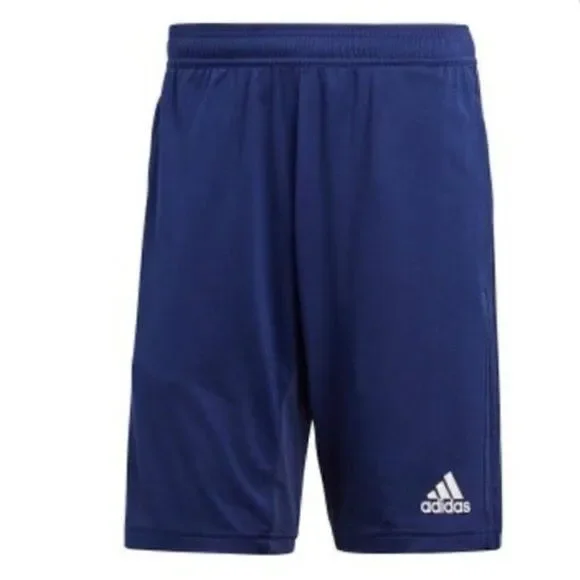 Adidas Condivo 18 training shorts girls large BoxN sz 13 to 14Y blue soccer