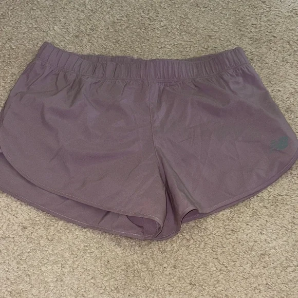 New Balance Lavender Athletic Shorts