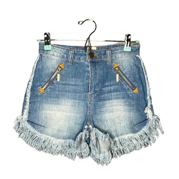 GB Denim Shorts Frayed Ends