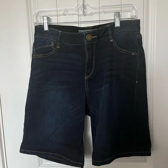 Wit & Wisdom denim shorts size 6 NWT
