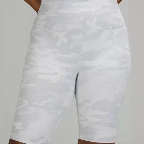 Lululemon Wunder Under High Rise Shorts Cognito Camo