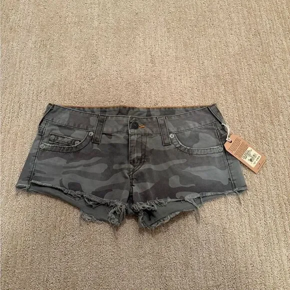 Lucky Brand Green Camo Shorts