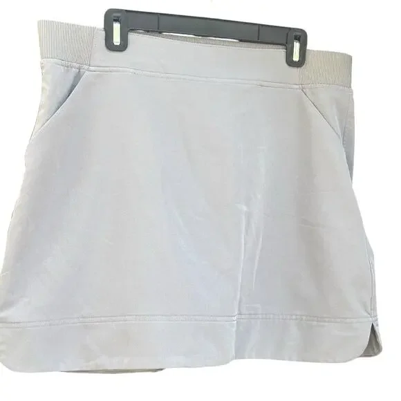 32 Degrees Cool Skort Skirt Women’s L Elastic Waist Pockets Tennis Golf