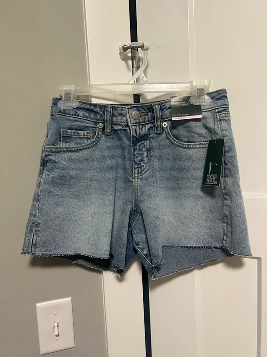 wild fable Light Blue Denim Cutoff Shorts