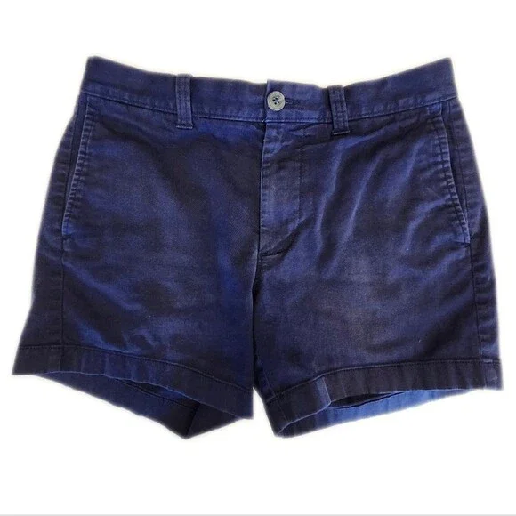J. Crew Re-Imagined navy blue 99% cotton shorts, 5