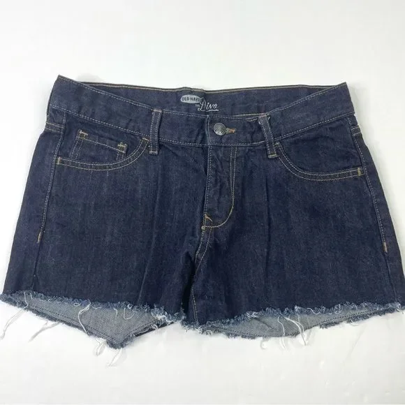 Old Navy The Diva Dark Wash Denim Shorts