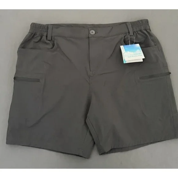 Willit Shorts Womens XL Gray UPF‎ 50 Sun Protection Hiking Outdoors Camping NWT