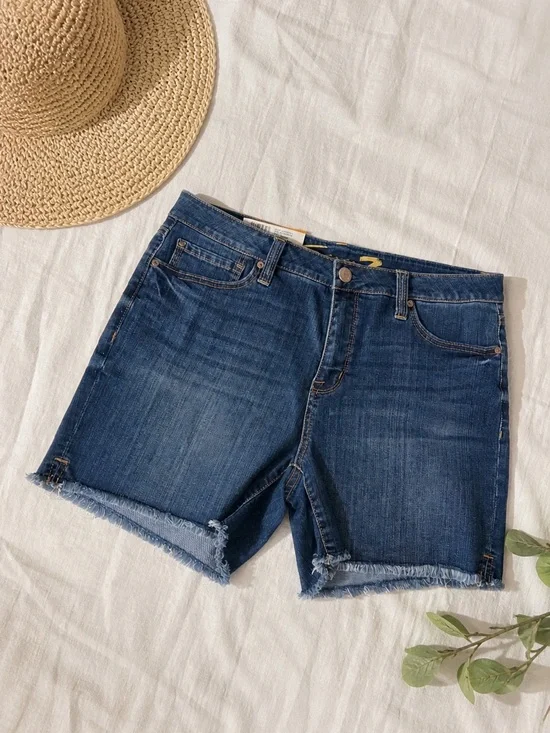 New Seven 7 Jeans Denim Shorts
