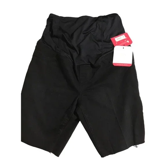 Isabel Maternity Over Belly Bermuda Shorts Size 10 NWT