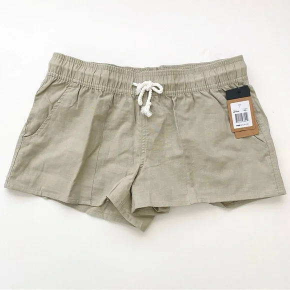 OFFSHORE SURF SHOP CARLSBAD Casual Tan Khaki Abbey Shorts Beach Ocean Large