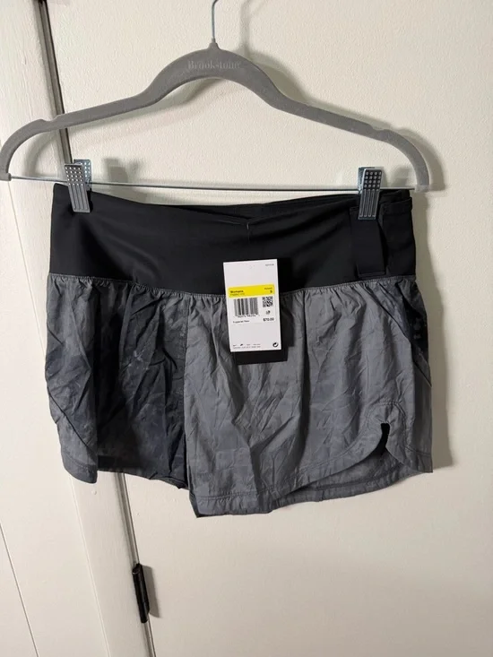 Nike Black and Gray Women's Running Skort