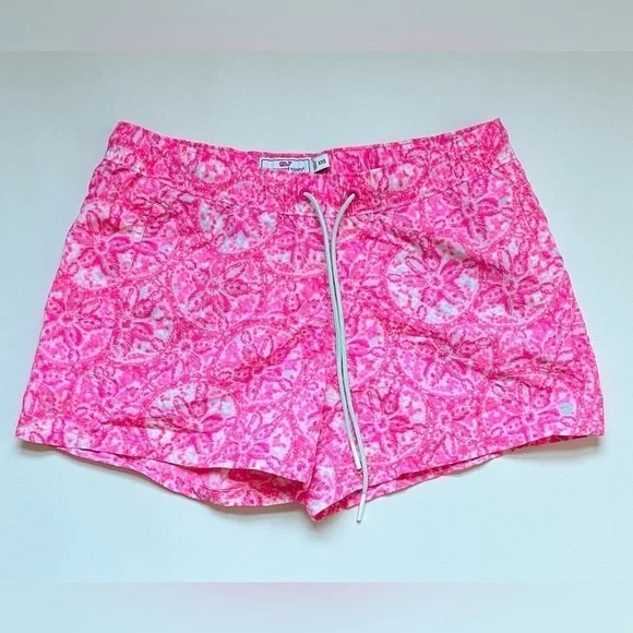 Vineyard Vines Performance Printed Shorts Hot Pink