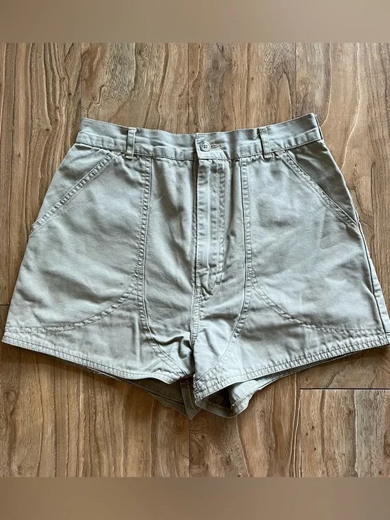 Vintage 80s Patagonia Stand Up canvas hiking shorts