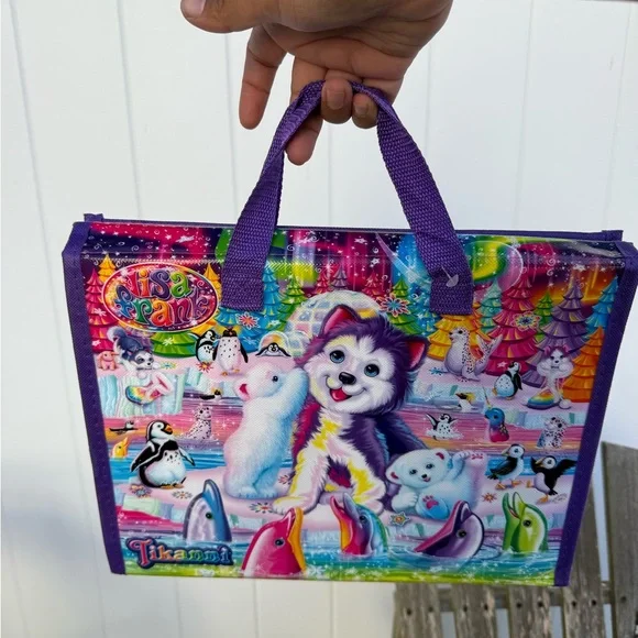Lisa Frank Tikanni Trifold Portfolio On The Go Portfolio With Coloring Book W‎