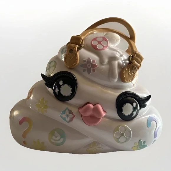 Poopsie Pooey Puitton Slime Carrying Case Poop Emoji Purse Case Only Clean