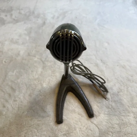 Vintage‎ Symphony Crystal M-131 Electric Microphone Japan Green Retro
