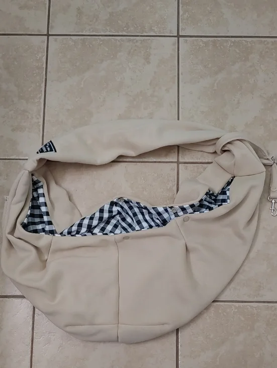 Pet Sling Carrier Hammock Style Shoulder Bag For Small Cats And Dogs