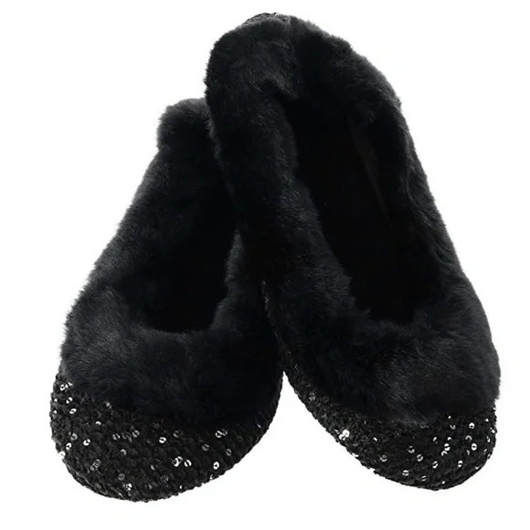 🆕 Isotoner Black Ballerina Slippers