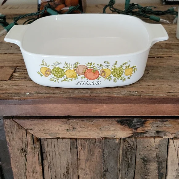 Vintage L'Echalote 1 liter Corning Ware