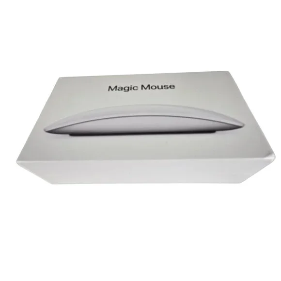 Magic Mouse by Apple, White Wireless Bluetooth Rechargeable Brand New Sealed Box