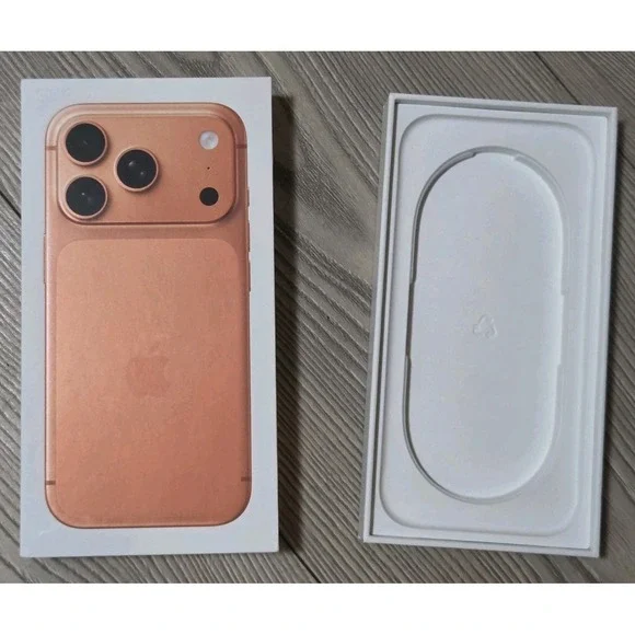 Original Apple Empty Box For iPhone 17 Pro Cosmic Orange 256gb (No accessories)