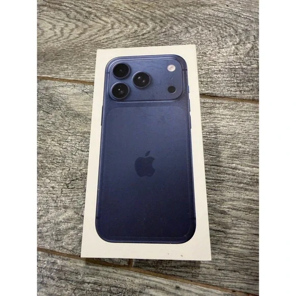 Apple iPhone 17 PRO EMPTY BOX Navy Blue Original 1TB MGT4LL/A OEM Gift Idea Gag‎