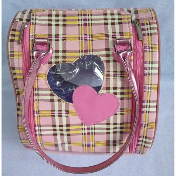 Pink Purple Pastel Yellow Pucci Pups Carrier for Stuffed Animal (or Tiny Pet)