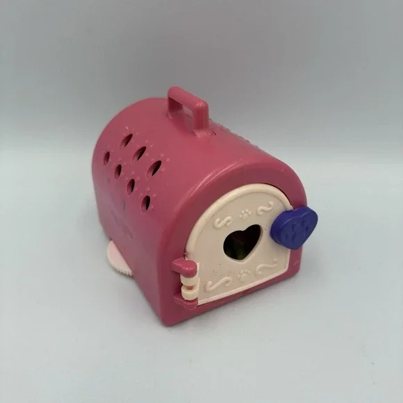 Vtg 1990's Kenner Littlest Pet Shop Surprise Perky Playful Kitty Carrier‎ Only