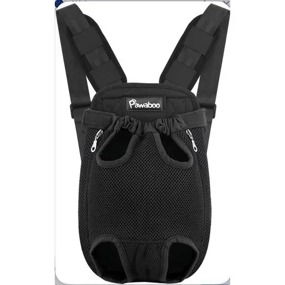 Pawaboo Padded Adjustable Strap Pet Carrier Backpack For Cat or Dog Travel Bag