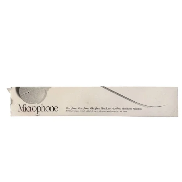 Vintage‎ Apple Macintosh Microphone M9060 – New in Box – 1990s – Rare