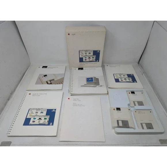 Apple Iigs System Computer Software Update Version 4.0 Complete Big Box VTG