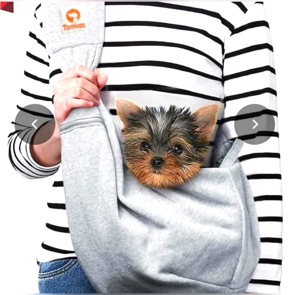 Tomkas Pet Carrier Sling in Gray