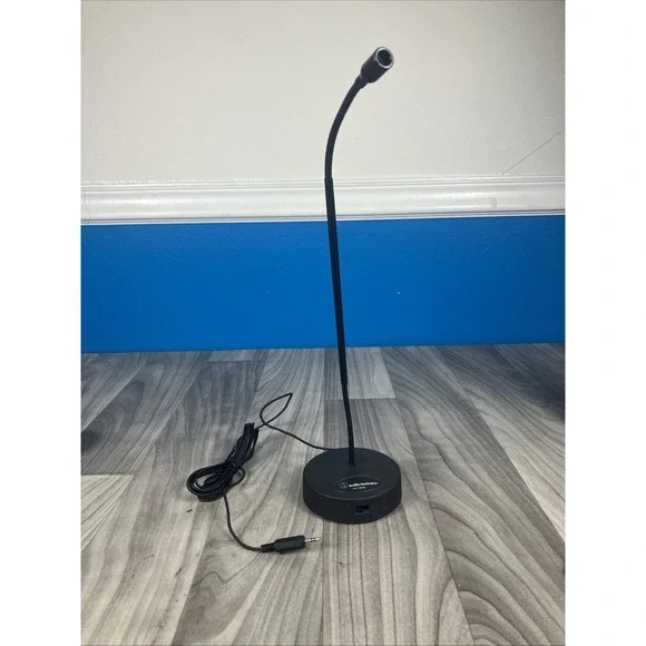 Audio Technica MT858‎ Condenser Microphone Black Mic - USED