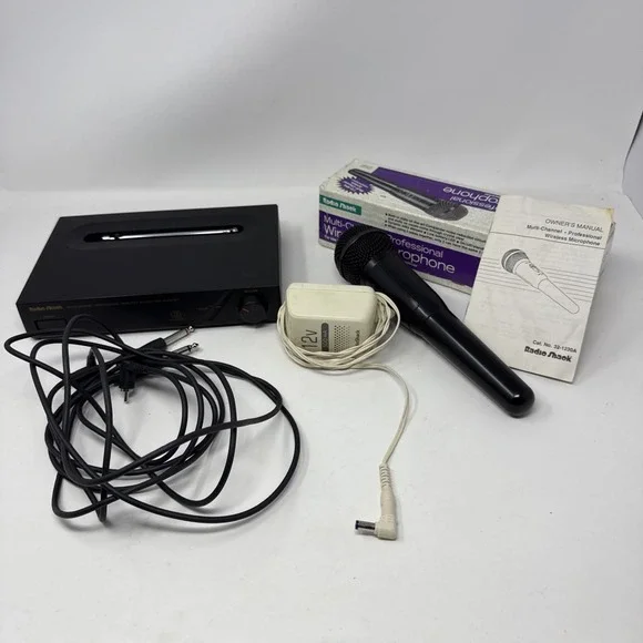Radio Shack Multi Channel Professional Wireless Microphone Receiver Parts Only