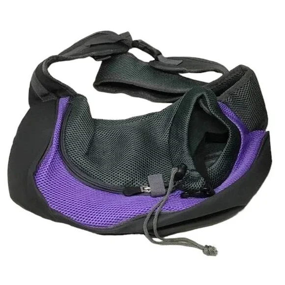 Sling Bag Cat Dog Carrier Shoulder Tote Travel Small Mesh Puppy Backpack Comfort