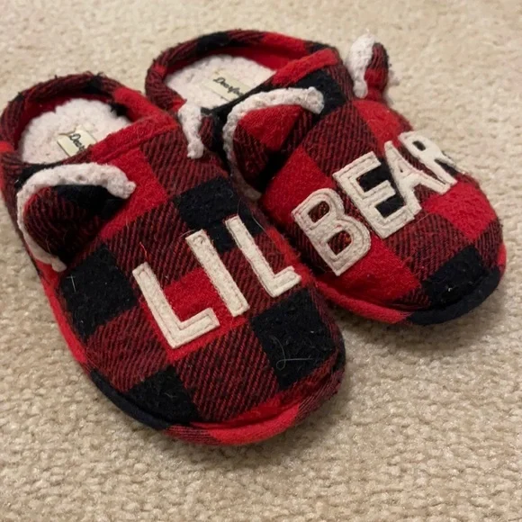 Dear foams lil bear toddler slippers