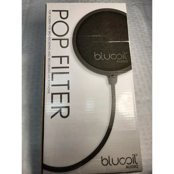 BRAND NEW! Blucoil Pop Filter Pop Screen Recording Broadcasting Podcast