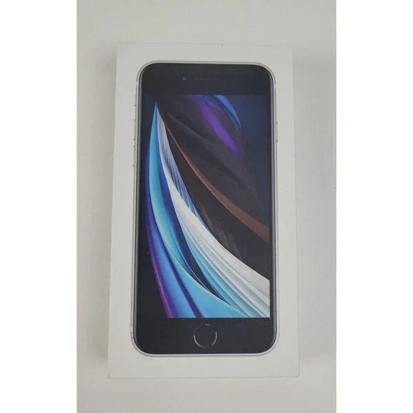 Genuine OEM Apple iPhone SE White 64GB + Insert Retail Box - NO PHONE