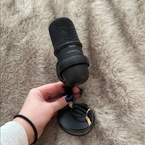 HyperX SoloCast Black USB Microphone for Streaming
