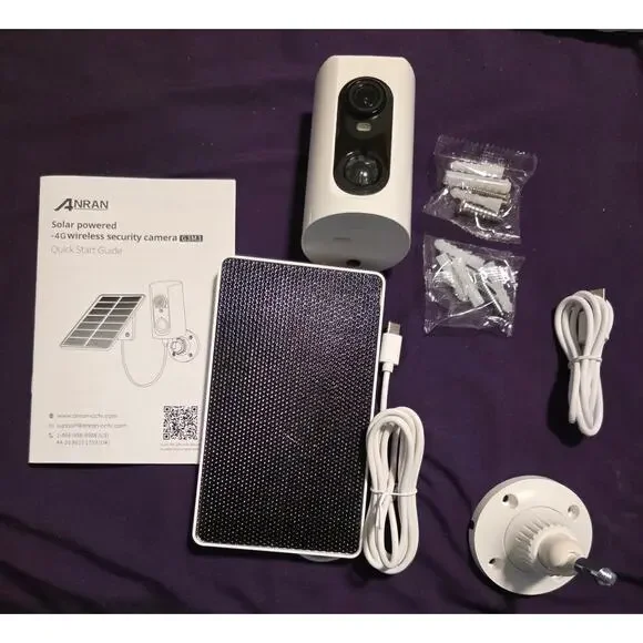 Solar Powered 4G Wireless Security Camera