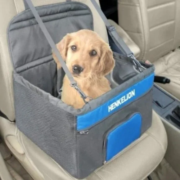 Henkelion Dog Booster Seat Pet Car Duffle Bag