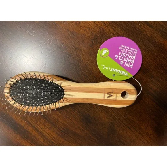Vibrant Life Pin and Bristle Pet Brush